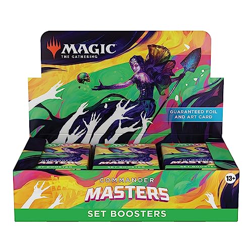Magic The Gathering Commander Masters Set Booster Box - 24 Packs Y69194