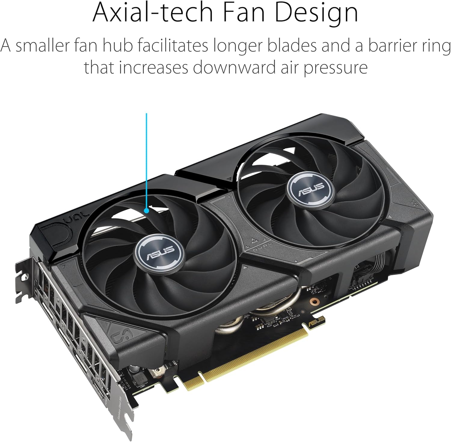 Asus Dual GeForce RTX 4060 Ti EVO OC Edition 16GB GDDR6 H330