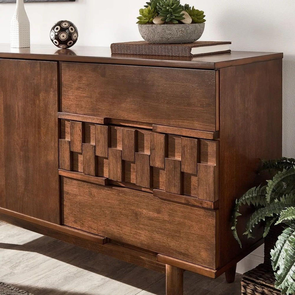 Mid Century Modern Sideboard Storage Cabinet Buffet Table FMLR-624453 L22238