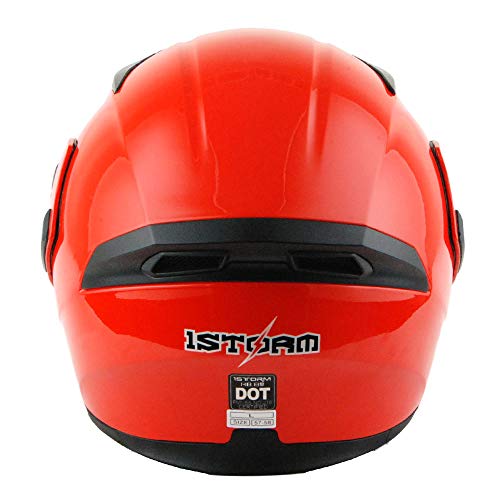 1Storm HB89 Modular Full Face Helmet Flip Up Dual Visor Z122535