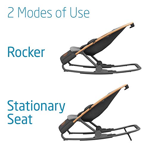 Maxi-Cosi Kori 2-in-1 Baby Bouncer Seat, Portable Rocker, Classic Green Z910