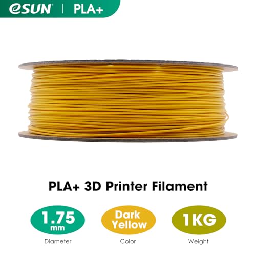 eSUN PLA+ Filament 1.75mm 3D Printer Filament, 1KG Spool, Fire Engine Red Q357