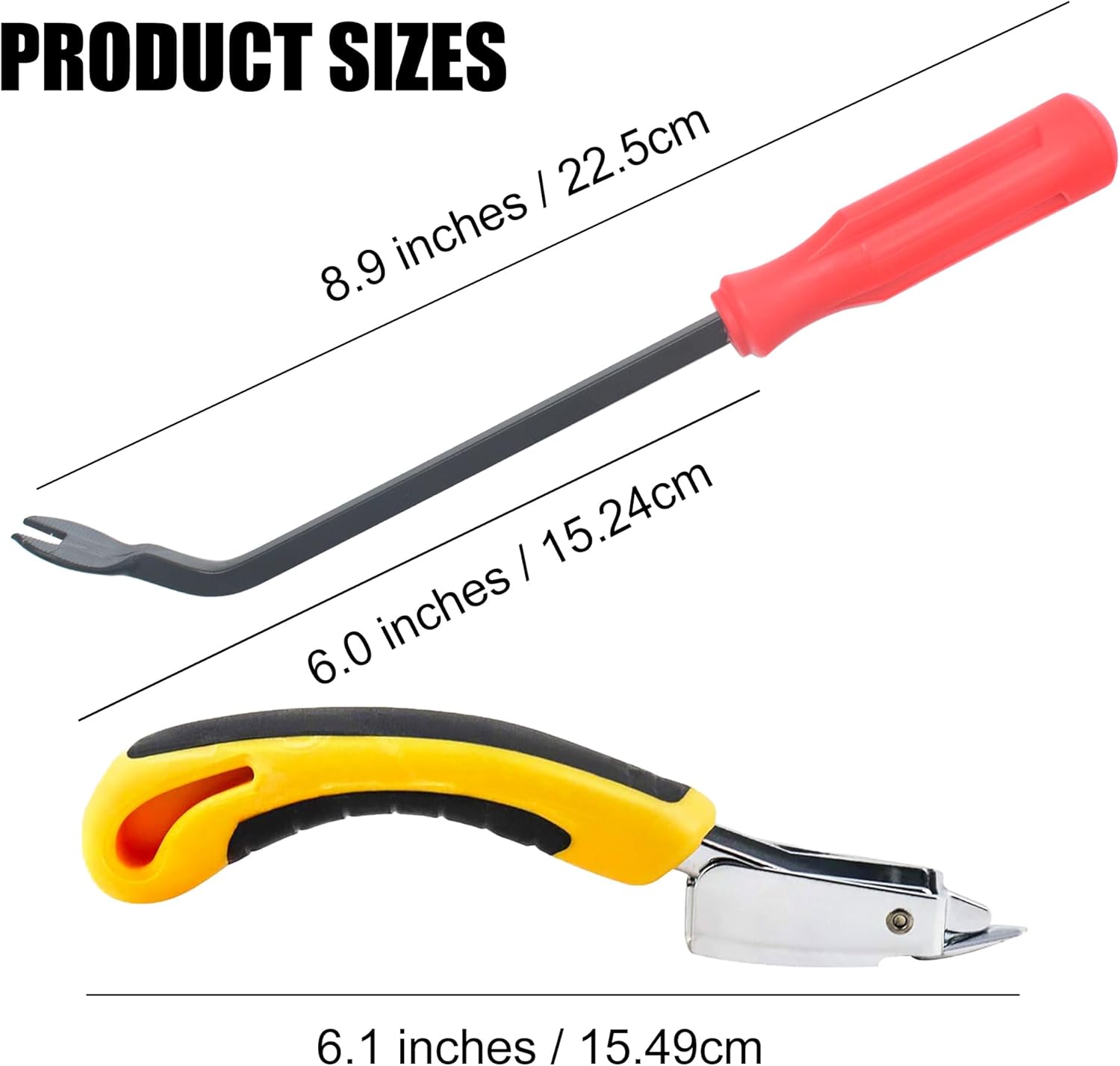 Heavy Duty Upholstery Staple Remover Tool for Furniture, Canvas & Wood U852059