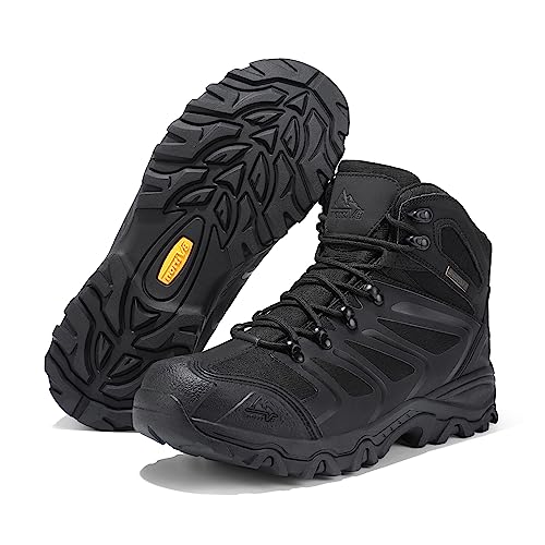 NORTIV 8 Men's Waterproof Ankle High Hiking Boots D984