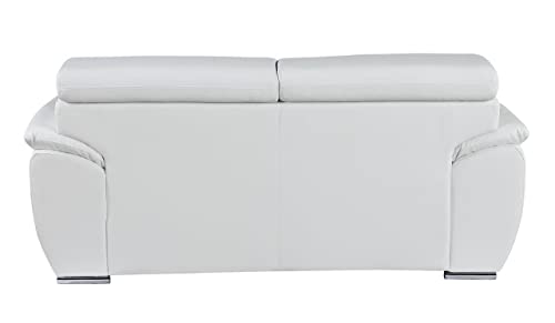 Veal Collection Leather Upholstered Modern Living Room Chair R216957