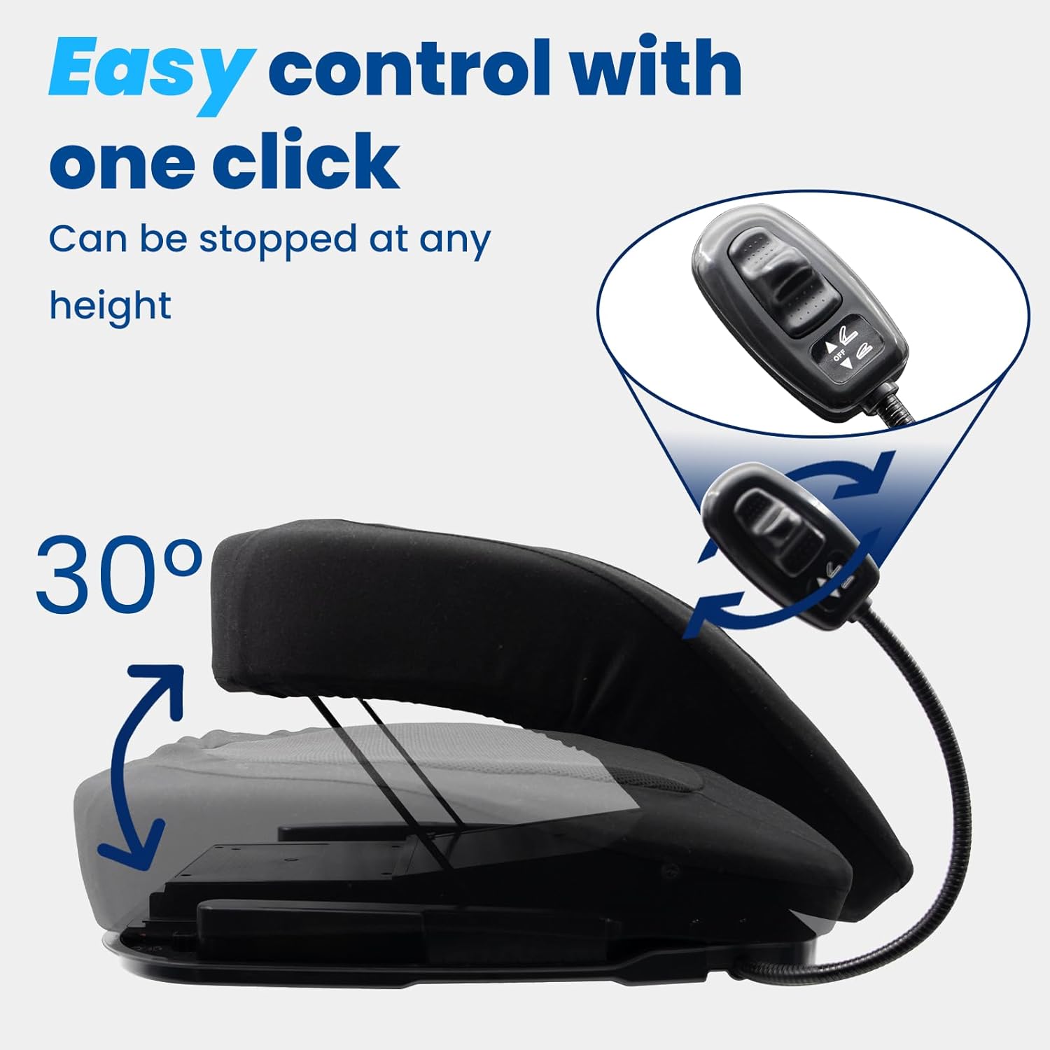 Electric Lift Cushion for Elderly Sit to Stand Assist, 300lbs B14615