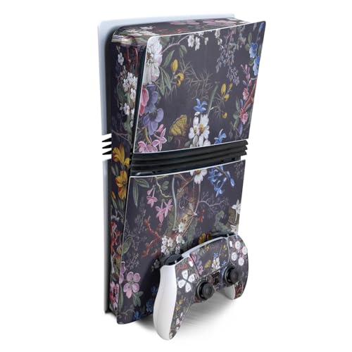 MightySkins Carbon Fiber Gaming Skin for PS5 Digital Edition Disc Drive - Black Camo S1804