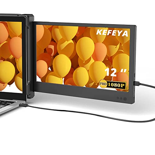 Laptop Screen Extender 15.6" Portable Monitor with 120% sRGB, FHD IPS & USB to HDMI Hub L477181