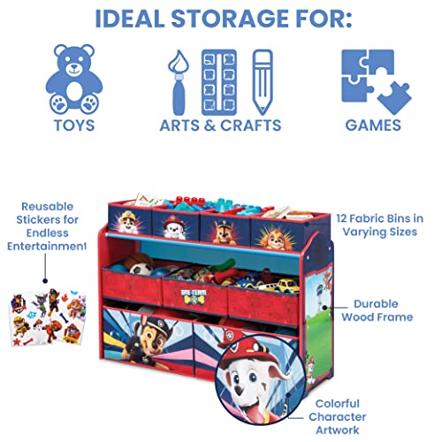 Delta Children Disney Minnie Mouse Deluxe 9 Bin Toy Organizer J9866