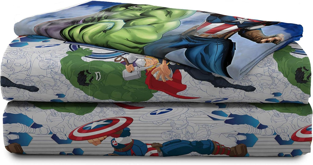 Jay Franco Marvel Avengers Blue Twin Bed Set G43281