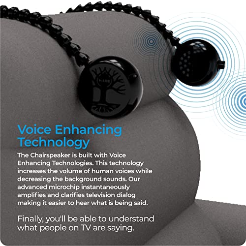 CS3 Wireless TV Speakers for Hearing Impaired, Voice Enhancing B53653