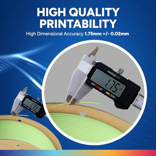 OVERTURE PLA Plus Filament 1.75mm 1kg Black S915984