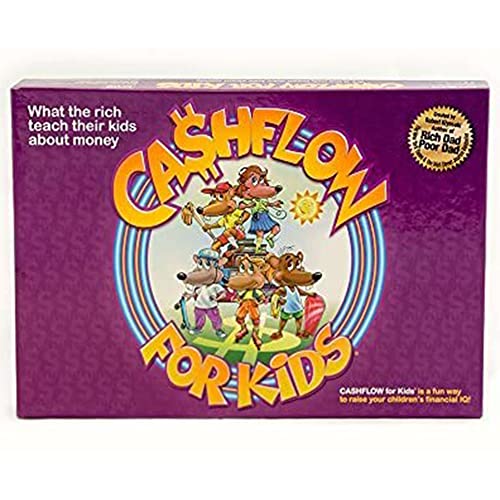 Rich Dad CASHFLOW Board Game, Educational Finance Literacy Game for Ages 14 & Up U172