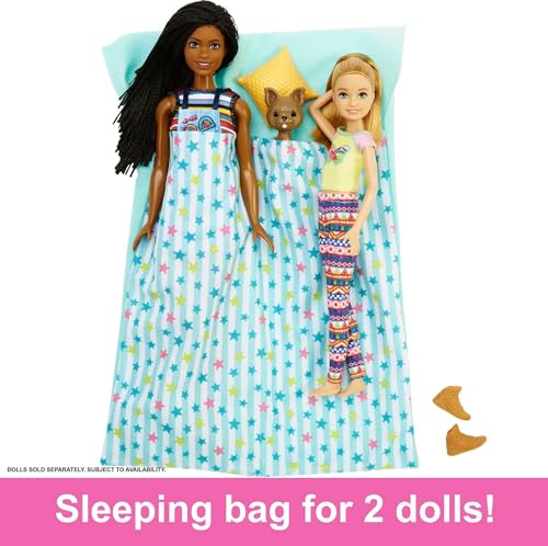 Barbie Camper Playset with 60 Doll-Sized Accessories T7686