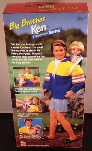 Barbie 17055 1996 Big Brother Ken & Baby Brother Tommy G676991