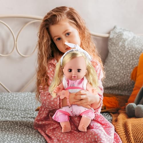 Baby Doll Playset with Accessories for Girls 3-5 Years Old R723