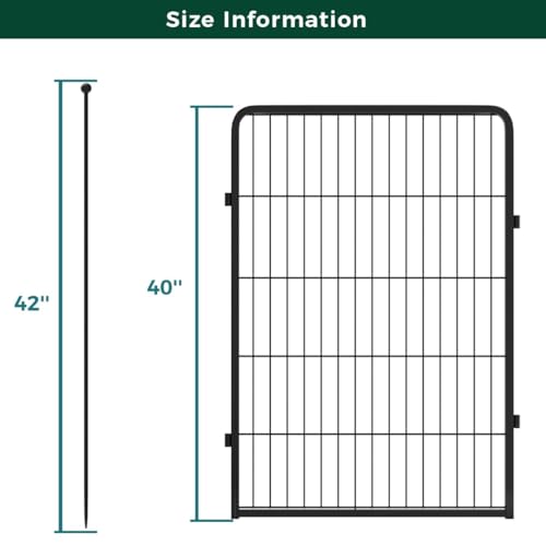 FXW Rollick Dog Playpen 32 Inch 16 Panels for Small and Medium Dogs E405995