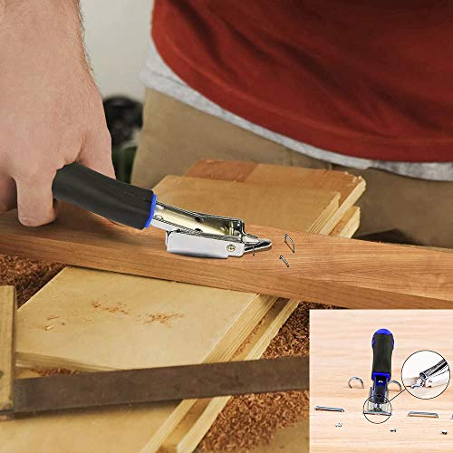 Heavy Duty Staple Remover Claw Tool for Furniture, Wood, Carpet (Blue) R63157