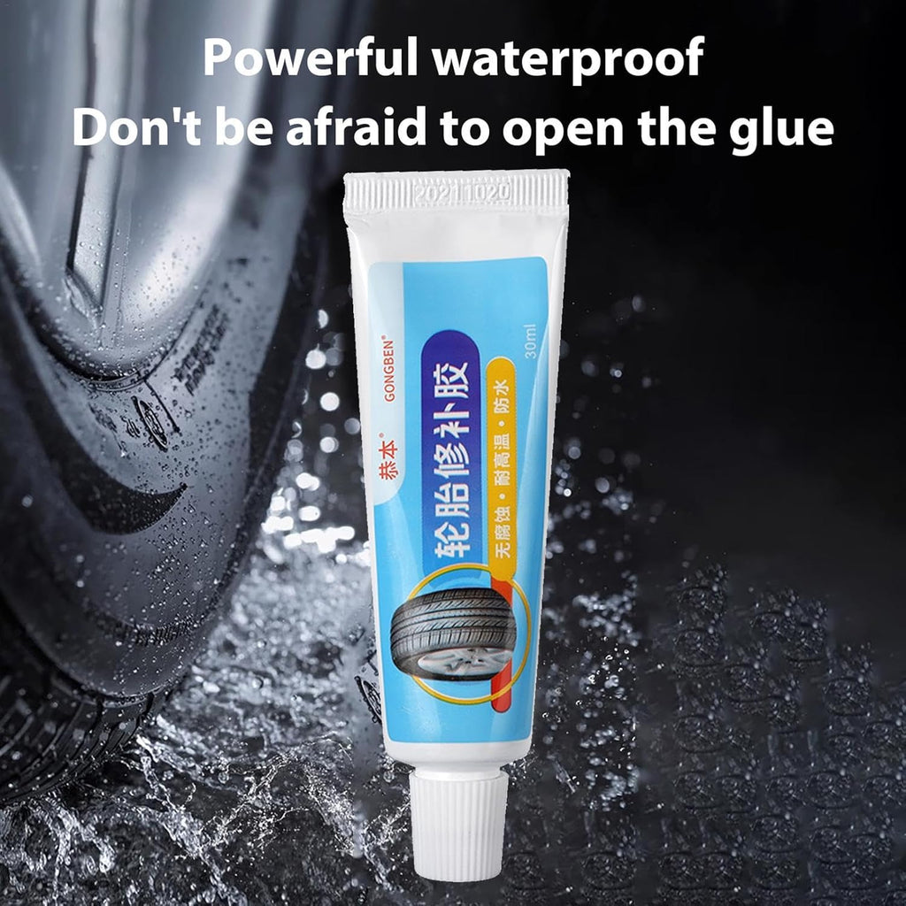 Waterproof Tire Repair Glue Rubber Adhesive 30ML X586405