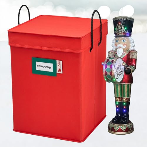 Christmas Nutcracker Storage Box for Figurines and Ornaments U4635