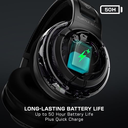Turtle Beach Stealth 500 Wireless Gaming Headset for PC, PS5, PS4, Mobile, Black O98495