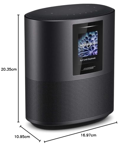 Bose Home Speaker 500 Smart Bluetooth Speaker with Alexa, Black J962