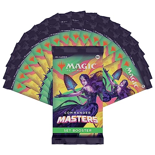 Magic The Gathering Commander Masters Set Booster Box - 24 Packs Y69194