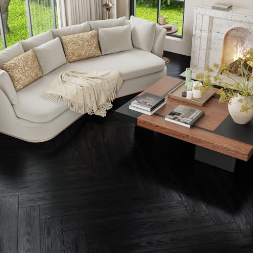 CRE8TIVE 24-Pack Peel and Stick Vinyl Plank Flooring Waterproof 6"x36" V170