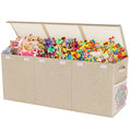 Extra Large Collapsible Toy Box with Lids, Gray P45959