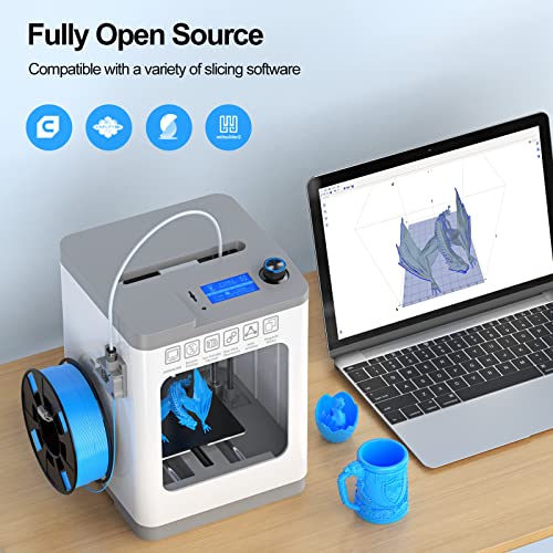 Tina2 Basic 3D Printer, Fully Assembled, Auto Leveling, FDM Mini Printer D3561
