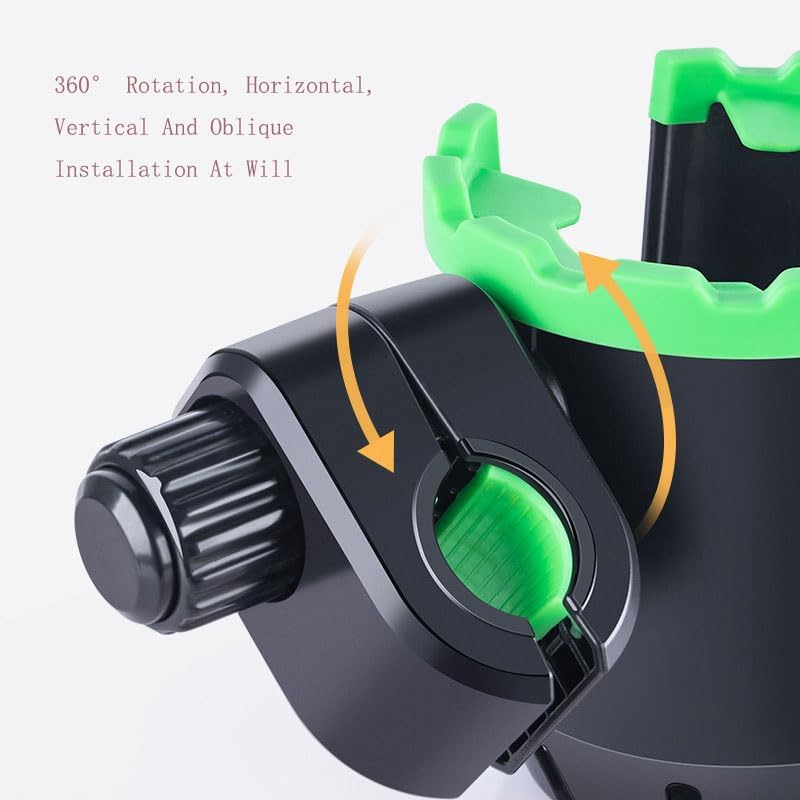 2-in-1 Universal Cup Holder with Phone Holder for Wheelchair, Walker, Bike, Stroller V70798