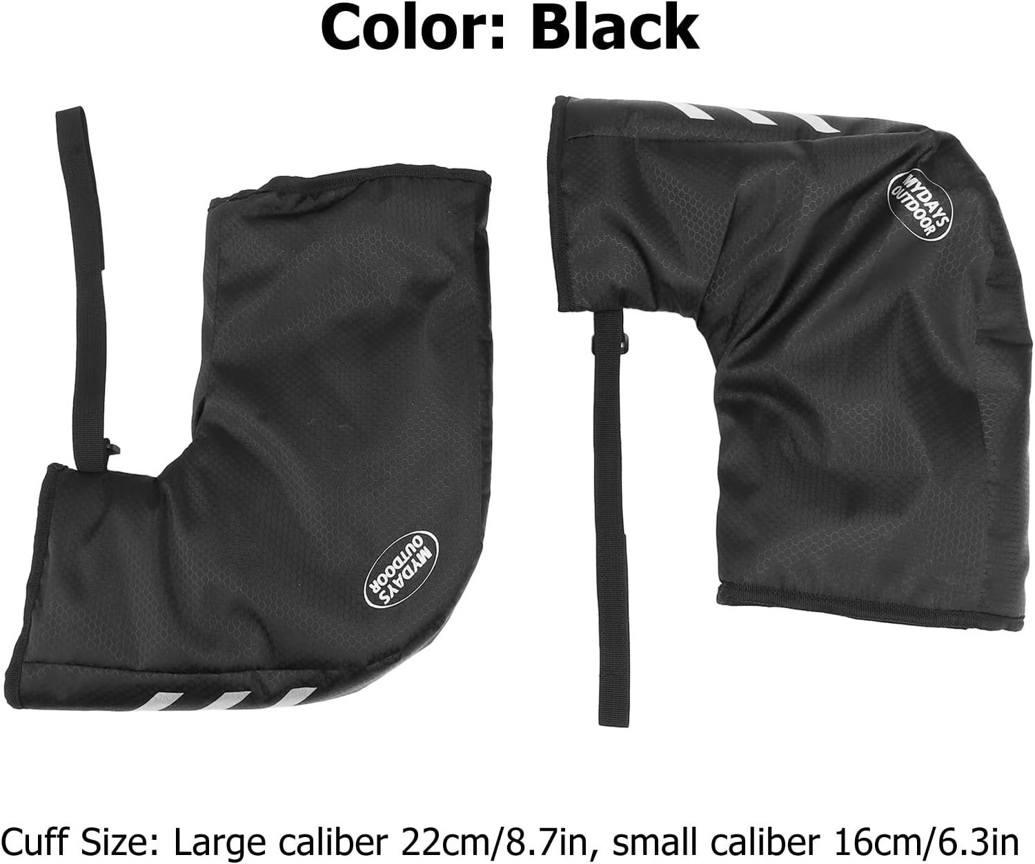 Waterproof Bike Handlebar Gloves Winter Cycling Hand Protector O4582