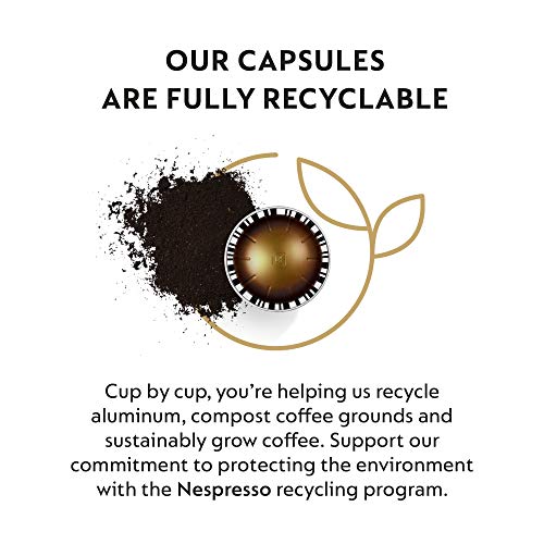 Nespresso Vertuo Double Espresso Dolce, 30-Count Espresso Pods Y28398