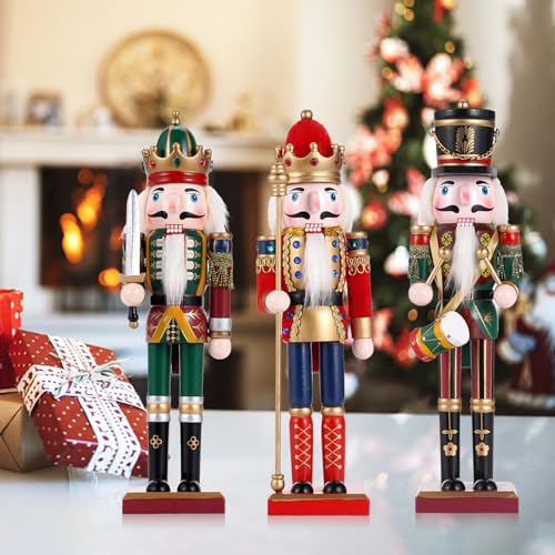 12 inch Wooden Nutcracker Ornament Swordsmen U177