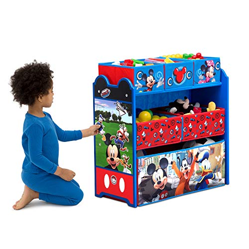 Delta Children Disney Minnie Mouse 6 Bin Toy Organizer S757944