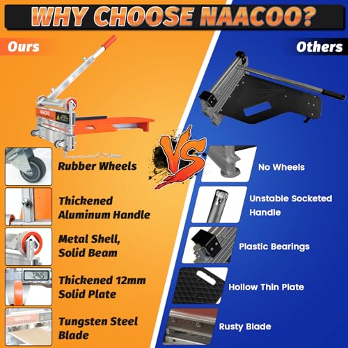 NAACOO 13" Vinyl Plank Cutter for Laminate & Flooring Y689