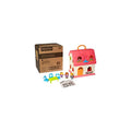 Fisher-Price Little People Toddler Toy Surprise & Sounds Home Musical Playhouse with Figures & Accessories for Pretend Play Kids Ages 1+ Years