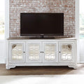 Liberty Furniture INDUSTRIES Magnolia Manor, 84" TV Console, Antique White