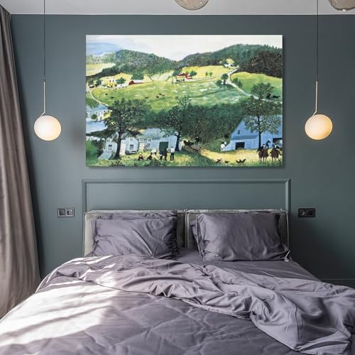 Grandma Moses Neo-Classical Art Primitivism Poster Canvas Wall Art 24x36 B6338