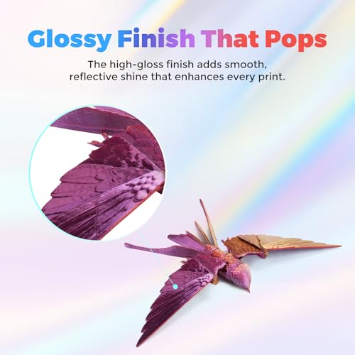 FLASHFORGE Silk PLA Filament 1.75mm, 1kg Spool V8381