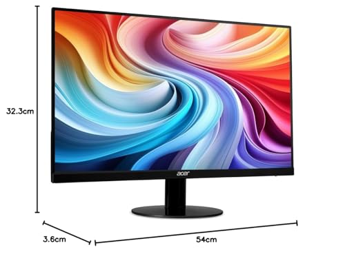 acer SB240Y G0bi 23.8" IPS Full HD Ultra-Slim Monitor with Adaptive-Sync, 120Hz, HDMI & VGA M6683
