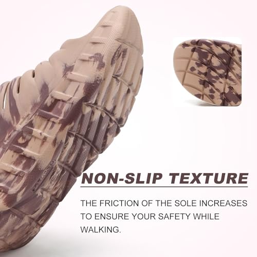 KuaiLu Men's Recovery Sandals Orthotic Cushion Open Toe Sport Slides D332788