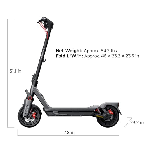 Segway Ninebot Max G3 Electric Scooter, 28 mph, 50 mi Range, 2000W Motor Q5174