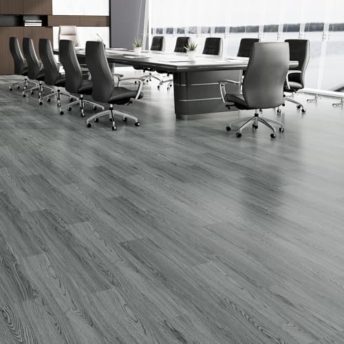 ATOPOSE Peel and Stick Vinyl Flooring 36pcs 6"×36" Wood Effect Waterproof D74600