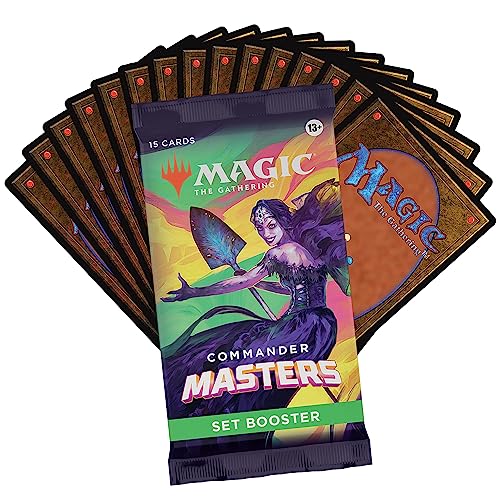 Magic The Gathering Commander Masters Set Booster Box - 24 Packs Y69194