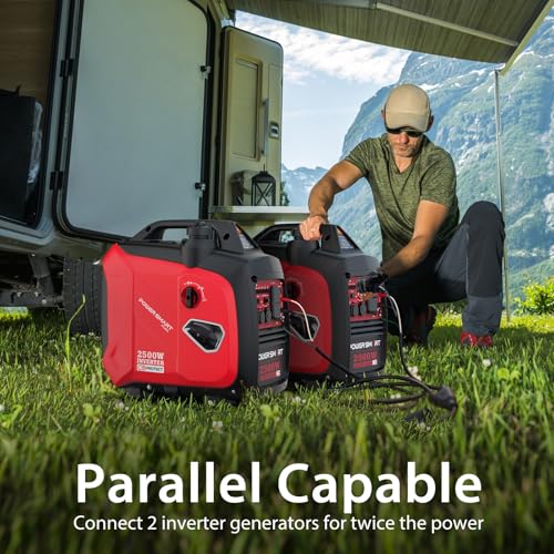 PowerSmart 2500-Watt Portable Inverter Generator for Camping U773