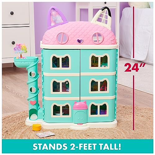 Gabby’s Dollhouse Purrfect Dollhouse with 15 Pieces, Kids Toys for Ages 3 and up Y434538