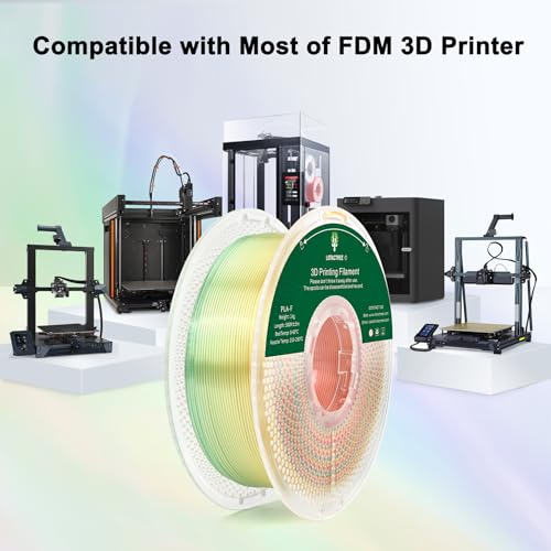 Silk PLA Filament 1.75mm Triple Colors 1kg Spool H522734