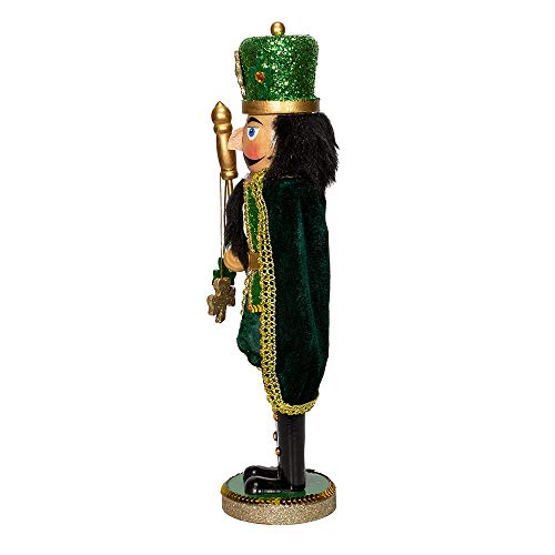 Kurt S. Adler 15-Inch Irish Cape Nutcracker C258
