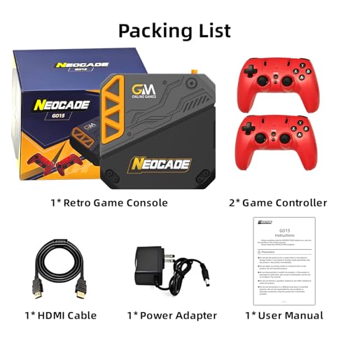 Retro Gaming Console with 30 Classic Games and Dual Wireless Controllers P253278